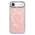 เคสโทรศัพท์แม่เหล็กไฮบริด TPU PC IMD สองด้านประดับเพชร สำหรับ iPhone 17 Pro Max, สำหรับ iPhone 17 Pro, สำหรับ iPhone 17, สำหรับ iPhone Air, สำหรับ iPhone 16 Pro Max, สำหรับ iPhone 16 Pro, สำหรับ iPhone 16 Plus, สำหรับ iPhone 16