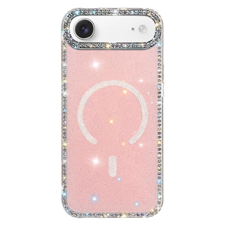 เคสโทรศัพท์แม่เหล็กไฮบริด TPU PC IMD สองด้านประดับเพชร สำหรับ iPhone 17 Pro Max, สำหรับ iPhone 17 Pro, สำหรับ iPhone 17, สำหรับ iPhone Air, สำหรับ iPhone 16 Pro Max, สำหรับ iPhone 16 Pro, สำหรับ iPhone 16 Plus, สำหรับ iPhone 16