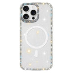 เคสโทรศัพท์แม่เหล็กไฮบริด TPU PC IMD สองด้านประดับเพชร สำหรับ iPhone 17 Pro Max, สำหรับ iPhone 17 Pro, สำหรับ iPhone 17, สำหรับ iPhone Air, สำหรับ iPhone 16 Pro Max, สำหรับ iPhone 16 Pro, สำหรับ iPhone 16 Plus, สำหรับ iPhone 16