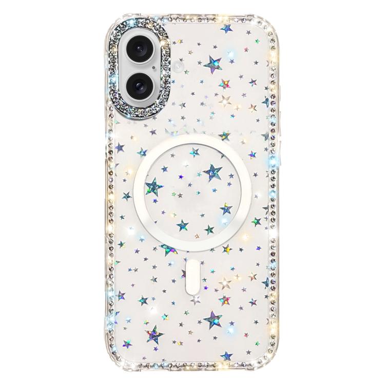 เคสโทรศัพท์แม่เหล็กไฮบริด TPU PC IMD สองด้านประดับเพชร สำหรับ iPhone 17 Pro Max, สำหรับ iPhone 17 Pro, สำหรับ iPhone 17, สำหรับ iPhone Air, สำหรับ iPhone 16 Pro Max, สำหรับ iPhone 16 Pro, สำหรับ iPhone 16 Plus, สำหรับ iPhone 16