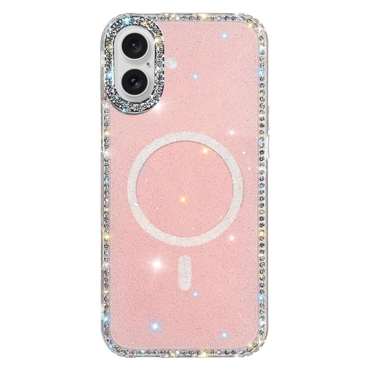 เคสโทรศัพท์แม่เหล็กไฮบริด TPU PC IMD สองด้านประดับเพชร สำหรับ iPhone 17 Pro Max, สำหรับ iPhone 17 Pro, สำหรับ iPhone 17, สำหรับ iPhone Air, สำหรับ iPhone 16 Pro Max, สำหรับ iPhone 16 Pro, สำหรับ iPhone 16 Plus, สำหรับ iPhone 16