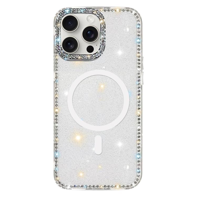เคสโทรศัพท์แม่เหล็กไฮบริด TPU PC IMD สองด้านประดับเพชร สำหรับ iPhone 15 Pro Max, สำหรับ iPhone 15 Pro, สำหรับ iPhone 15, สำหรับ iPhone 14, สำหรับ iPhone 14 Pro, สำหรับ iPhone 14 Pro Max, สำหรับ iPhone 13 Pro Max, สำหรับ iPhone 13 Pro