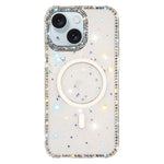 เคสโทรศัพท์แม่เหล็กไฮบริด TPU PC IMD สองด้านประดับเพชร สำหรับ iPhone 15 Pro Max, สำหรับ iPhone 15 Pro, สำหรับ iPhone 15, สำหรับ iPhone 14, สำหรับ iPhone 14 Pro, สำหรับ iPhone 14 Pro Max, สำหรับ iPhone 13 Pro Max, สำหรับ iPhone 13 Pro