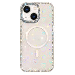 เคสโทรศัพท์แม่เหล็กไฮบริด TPU PC IMD สองด้านประดับเพชร สำหรับ iPhone 15 Pro Max, สำหรับ iPhone 15 Pro, สำหรับ iPhone 15, สำหรับ iPhone 14, สำหรับ iPhone 14 Pro, สำหรับ iPhone 14 Pro Max, สำหรับ iPhone 13 Pro Max, สำหรับ iPhone 13 Pro