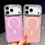 เคสโทรศัพท์แม่เหล็กไฮบริด TPU PC IMD สองด้านประดับเพชร สำหรับ iPhone 17 Pro Max, สำหรับ iPhone 17 Pro, สำหรับ iPhone 17, สำหรับ iPhone Air, สำหรับ iPhone 16 Pro Max, สำหรับ iPhone 16 Pro, สำหรับ iPhone 16 Plus, สำหรับ iPhone 16