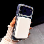 เคสโทรศัพท์แม่เหล็กไฮบริด TPU PC IMD สองด้านประดับเพชร สำหรับ iPhone 17 Pro Max, สำหรับ iPhone 17 Pro, สำหรับ iPhone 17, สำหรับ iPhone Air, สำหรับ iPhone 16 Pro Max, สำหรับ iPhone 16 Pro, สำหรับ iPhone 16 Plus, สำหรับ iPhone 16