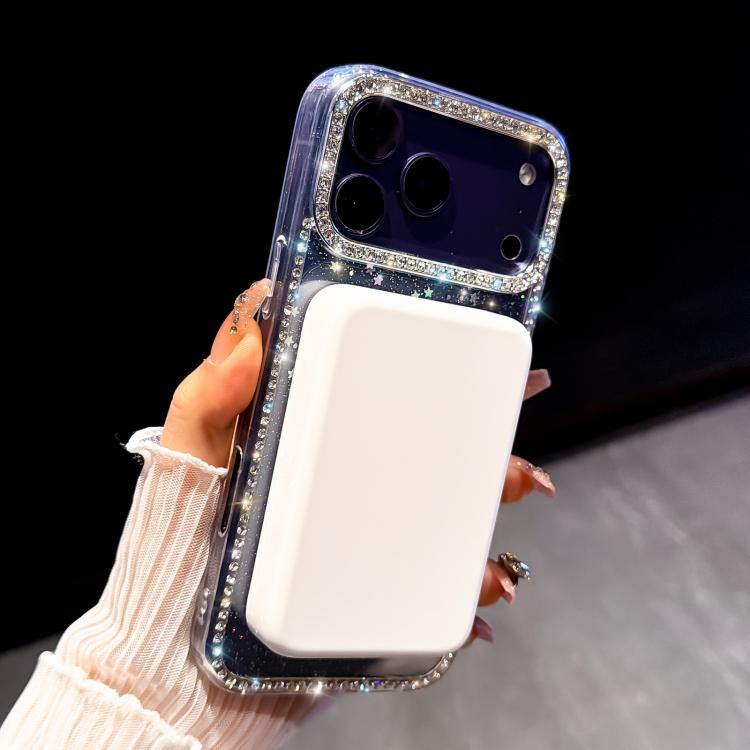 เคสโทรศัพท์แม่เหล็กไฮบริด TPU PC IMD สองด้านประดับเพชร สำหรับ iPhone 17 Pro Max, สำหรับ iPhone 17 Pro, สำหรับ iPhone 17, สำหรับ iPhone Air, สำหรับ iPhone 16 Pro Max, สำหรับ iPhone 16 Pro, สำหรับ iPhone 16 Plus, สำหรับ iPhone 16