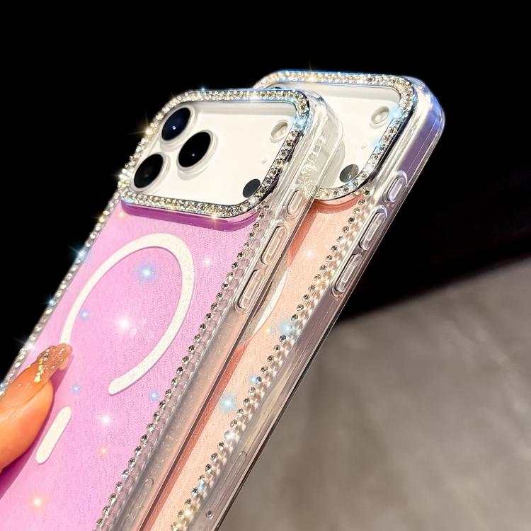 เคสโทรศัพท์แม่เหล็กไฮบริด TPU PC IMD สองด้านประดับเพชร สำหรับ iPhone 17 Pro Max, สำหรับ iPhone 17 Pro, สำหรับ iPhone 17, สำหรับ iPhone Air, สำหรับ iPhone 16 Pro Max, สำหรับ iPhone 16 Pro, สำหรับ iPhone 16 Plus, สำหรับ iPhone 16