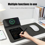 U39 15W Multifunctional Foldable Magnetic Wireless Charger Mouse Pad