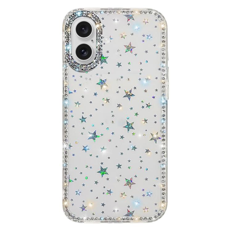 เคสโทรศัพท์ไฮบริด TPU PC IMD สองด้านประดับเพชร สำหรับ iPhone 17 Pro Max, สำหรับ iPhone 17 Pro, สำหรับ iPhone 17, สำหรับ iPhone Air, สำหรับ iPhone 16 Pro Max, สำหรับ iPhone 16 Pro, สำหรับ iPhone 16 Plus, สำหรับ iPhone 16