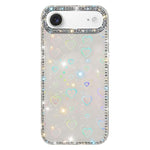 เคสโทรศัพท์ไฮบริด TPU PC IMD สองด้านประดับเพชร สำหรับ iPhone 17 Pro Max, สำหรับ iPhone 17 Pro, สำหรับ iPhone 17, สำหรับ iPhone Air, สำหรับ iPhone 16 Pro Max, สำหรับ iPhone 16 Pro, สำหรับ iPhone 16 Plus, สำหรับ iPhone 16
