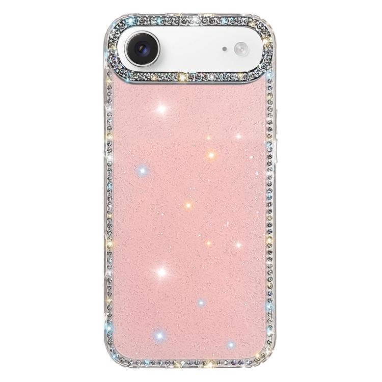 เคสโทรศัพท์ไฮบริด TPU PC IMD สองด้านประดับเพชร สำหรับ iPhone 17 Pro Max, สำหรับ iPhone 17 Pro, สำหรับ iPhone 17, สำหรับ iPhone Air, สำหรับ iPhone 16 Pro Max, สำหรับ iPhone 16 Pro, สำหรับ iPhone 16 Plus, สำหรับ iPhone 16