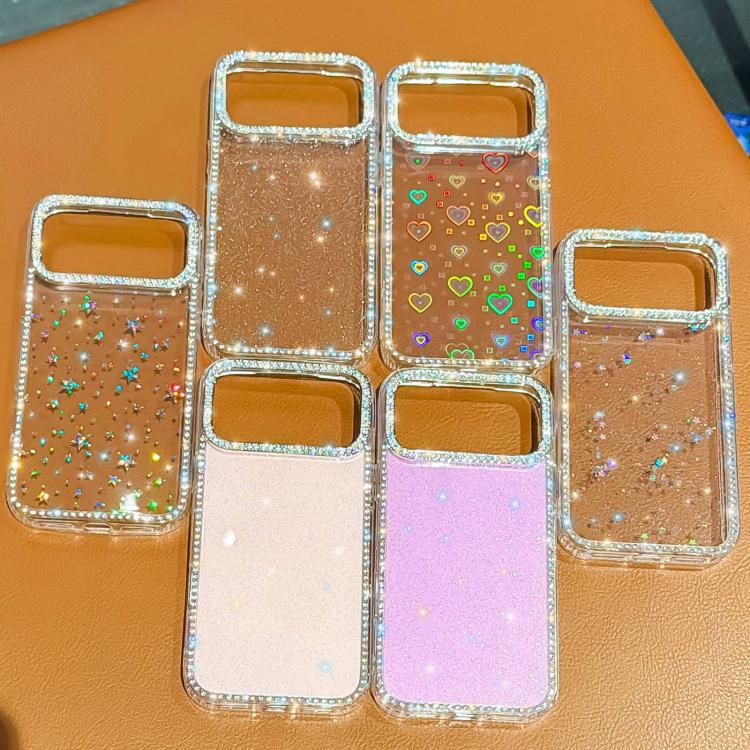 เคสโทรศัพท์ไฮบริด TPU PC IMD สองด้านประดับเพชร สำหรับ iPhone 15 Pro Max, สำหรับ iPhone 15 Pro, สำหรับ iPhone 15, สำหรับ iPhone 14, สำหรับ iPhone 14 Pro, สำหรับ iPhone 14 Pro Max, สำหรับ iPhone 13 Pro Max, สำหรับ iPhone 13 Pro