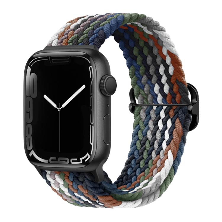 สายรัดนาฬิกาไนลอนถัก xDfind พร้อมหัวเข็มขัดเลื่อน สำหรับ Apple Watch ขนาด 42 / 44 / 45 / 46 / 49 มม. และ Apple Watch ขนาด 38 / 40 / 41 / S11 42 มม.