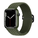 สายรัดนาฬิกาไนลอนถัก xDfind พร้อมหัวเข็มขัดเลื่อน สำหรับ Apple Watch ขนาด 42 / 44 / 45 / 46 / 49 มม. และ Apple Watch ขนาด 38 / 40 / 41 / S11 42 มม.