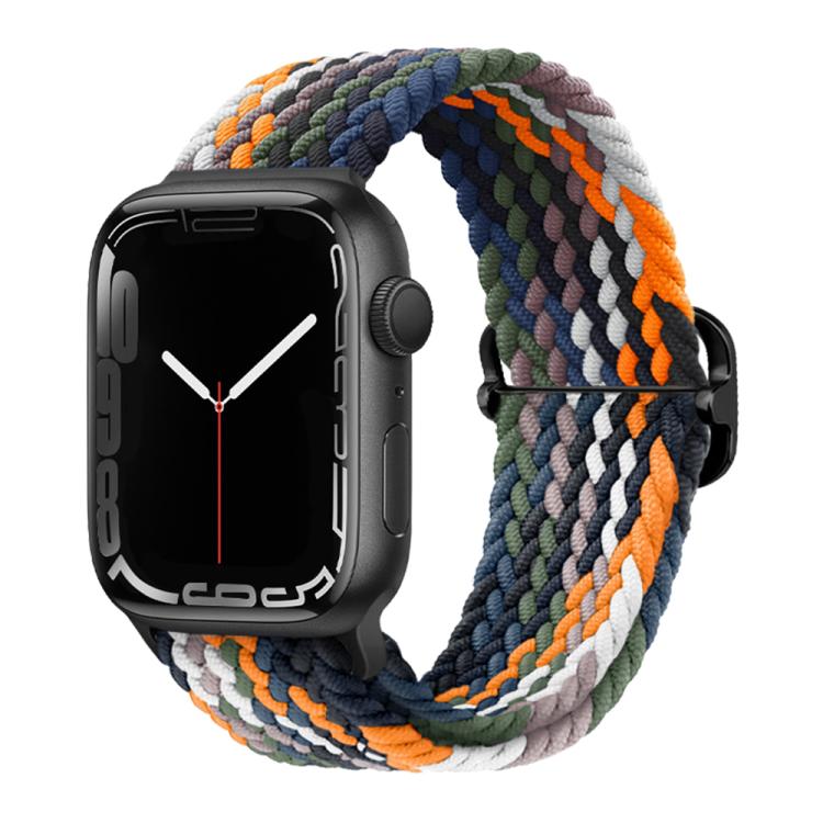 สายรัดนาฬิกาไนลอนถัก xDfind พร้อมหัวเข็มขัดเลื่อน สำหรับ Apple Watch ขนาด 42 / 44 / 45 / 46 / 49 มม. และ Apple Watch ขนาด 38 / 40 / 41 / S11 42 มม.