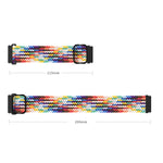 สายรัดนาฬิกาไนลอนถัก xDfind พร้อมหัวเข็มขัดเลื่อน สำหรับ Apple Watch ขนาด 42 / 44 / 45 / 46 / 49 มม. และ Apple Watch ขนาด 38 / 40 / 41 / S11 42 มม.