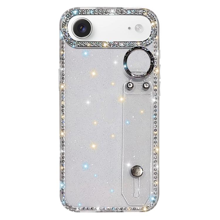 เคสโทรศัพท์พร้อมสายรัดข้อมือประดับคริสตัลกลิตเตอร์ สำหรับ iPhone 17 Pro, สำหรับ iPhone 17, สำหรับ iPhone Air, สำหรับ iPhone 16 Pro Max, สำหรับ iPhone 16 Pro, สำหรับ iPhone 16 Plus, สำหรับ iPhone 16, สำหรับ iPhone 15 Pro Max