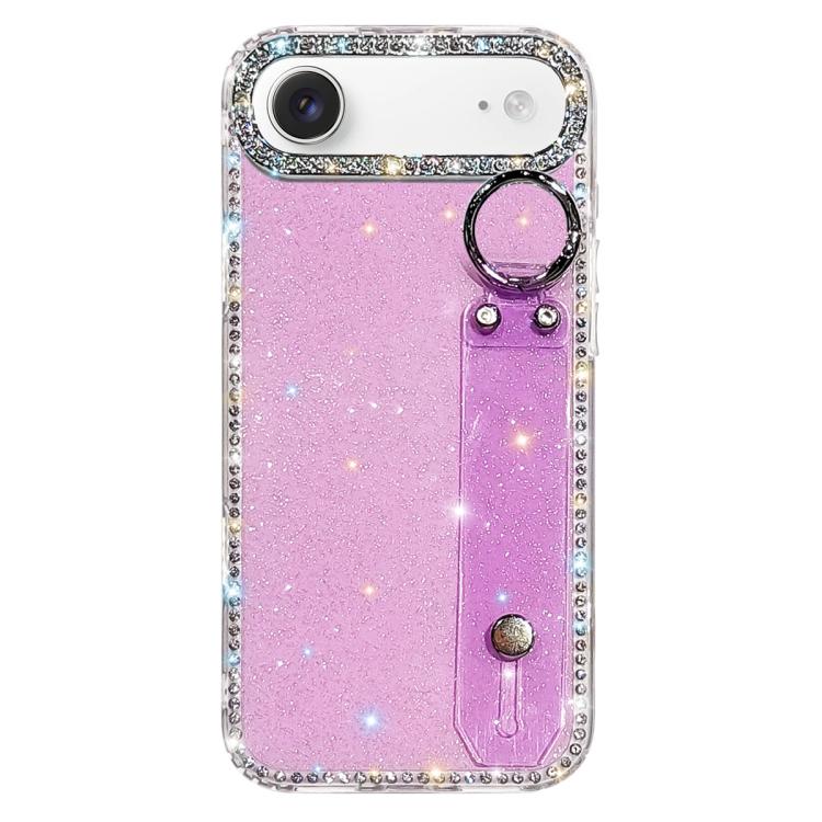 เคสโทรศัพท์พร้อมสายรัดข้อมือประดับคริสตัลกลิตเตอร์ สำหรับ iPhone 17 Pro, สำหรับ iPhone 17, สำหรับ iPhone Air, สำหรับ iPhone 16 Pro Max, สำหรับ iPhone 16 Pro, สำหรับ iPhone 16 Plus, สำหรับ iPhone 16, สำหรับ iPhone 15 Pro Max