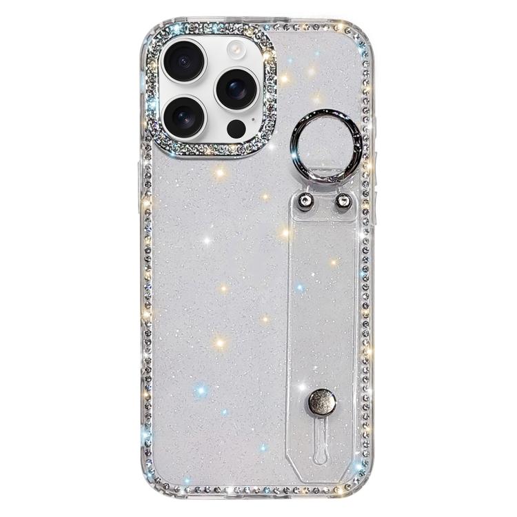 เคสโทรศัพท์พร้อมสายรัดข้อมือประดับคริสตัลกลิตเตอร์ สำหรับ iPhone 17 Pro, สำหรับ iPhone 17, สำหรับ iPhone Air, สำหรับ iPhone 16 Pro Max, สำหรับ iPhone 16 Pro, สำหรับ iPhone 16 Plus, สำหรับ iPhone 16, สำหรับ iPhone 15 Pro Max