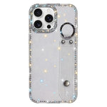เคสโทรศัพท์พร้อมสายรัดข้อมือประดับคริสตัลกลิตเตอร์ สำหรับ iPhone 17 Pro, สำหรับ iPhone 17, สำหรับ iPhone Air, สำหรับ iPhone 16 Pro Max, สำหรับ iPhone 16 Pro, สำหรับ iPhone 16 Plus, สำหรับ iPhone 16, สำหรับ iPhone 15 Pro Max