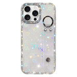 เคสโทรศัพท์พร้อมสายรัดข้อมือประดับคริสตัลกลิตเตอร์ สำหรับ iPhone 17 Pro, สำหรับ iPhone 17, สำหรับ iPhone Air, สำหรับ iPhone 16 Pro Max, สำหรับ iPhone 16 Pro, สำหรับ iPhone 16 Plus, สำหรับ iPhone 16, สำหรับ iPhone 15 Pro Max