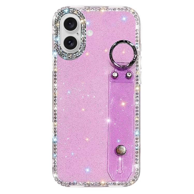 เคสโทรศัพท์พร้อมสายรัดข้อมือประดับคริสตัลกลิตเตอร์ สำหรับ iPhone 17 Pro, สำหรับ iPhone 17, สำหรับ iPhone Air, สำหรับ iPhone 16 Pro Max, สำหรับ iPhone 16 Pro, สำหรับ iPhone 16 Plus, สำหรับ iPhone 16, สำหรับ iPhone 15 Pro Max