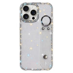 เคสโทรศัพท์พร้อมสายรัดข้อมือประดับคริสตัลกลิตเตอร์ สำหรับ iPhone 17 Pro, สำหรับ iPhone 17, สำหรับ iPhone Air, สำหรับ iPhone 16 Pro Max, สำหรับ iPhone 16 Pro, สำหรับ iPhone 16 Plus, สำหรับ iPhone 16, สำหรับ iPhone 15 Pro Max