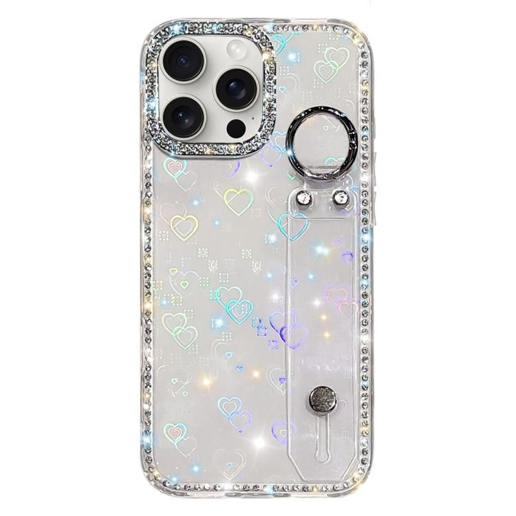 เคสโทรศัพท์พร้อมสายรัดข้อมือประดับคริสตัลกลิตเตอร์ สำหรับ iPhone 17 Pro, สำหรับ iPhone 17, สำหรับ iPhone Air, สำหรับ iPhone 16 Pro Max, สำหรับ iPhone 16 Pro, สำหรับ iPhone 16 Plus, สำหรับ iPhone 16, สำหรับ iPhone 15 Pro Max