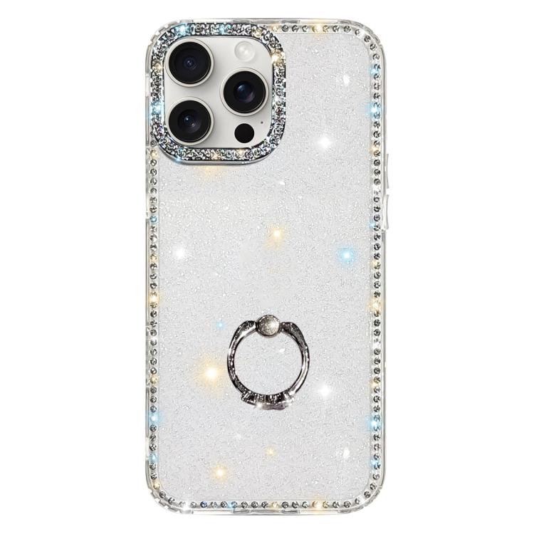 เคสโทรศัพท์ไฮบริด TPU PC IMD สองด้านประดับเพชรพร้อมที่จับแหวน สำหรับ iPhone 15 Pro Max, สำหรับ iPhone 15 Pro, สำหรับ iPhone 15, สำหรับ iPhone 14, สำหรับ iPhone 14 Pro, สำหรับ iPhone 14 Pro Max, สำหรับ iPhone 13 Pro Max, สำหรับ iPhone 13 Pro
