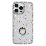 เคสโทรศัพท์ไฮบริด TPU PC IMD สองด้านประดับเพชรพร้อมที่จับแหวน สำหรับ iPhone 15 Pro Max, สำหรับ iPhone 15 Pro, สำหรับ iPhone 15, สำหรับ iPhone 14, สำหรับ iPhone 14 Pro, สำหรับ iPhone 14 Pro Max, สำหรับ iPhone 13 Pro Max, สำหรับ iPhone 13 Pro
