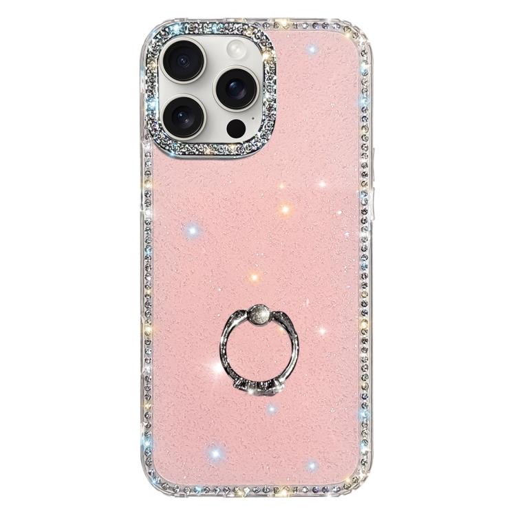เคสโทรศัพท์ไฮบริด TPU PC IMD สองด้านประดับเพชรพร้อมที่จับแหวน สำหรับ iPhone 15 Pro Max, สำหรับ iPhone 15 Pro, สำหรับ iPhone 15, สำหรับ iPhone 14, สำหรับ iPhone 14 Pro, สำหรับ iPhone 14 Pro Max, สำหรับ iPhone 13 Pro Max, สำหรับ iPhone 13 Pro
