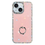 เคสโทรศัพท์ไฮบริด TPU PC IMD สองด้านประดับเพชรพร้อมที่จับแหวน สำหรับ iPhone 15 Pro Max, สำหรับ iPhone 15 Pro, สำหรับ iPhone 15, สำหรับ iPhone 14, สำหรับ iPhone 14 Pro, สำหรับ iPhone 14 Pro Max, สำหรับ iPhone 13 Pro Max, สำหรับ iPhone 13 Pro