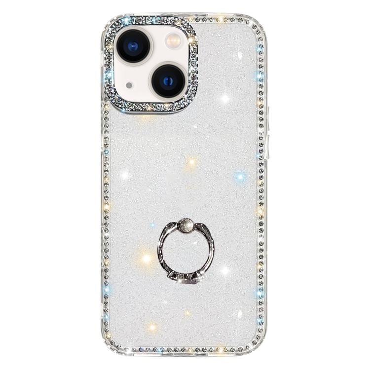 เคสโทรศัพท์ไฮบริด TPU PC IMD สองด้านประดับเพชรพร้อมที่จับแหวน สำหรับ iPhone 15 Pro Max, สำหรับ iPhone 15 Pro, สำหรับ iPhone 15, สำหรับ iPhone 14, สำหรับ iPhone 14 Pro, สำหรับ iPhone 14 Pro Max, สำหรับ iPhone 13 Pro Max, สำหรับ iPhone 13 Pro