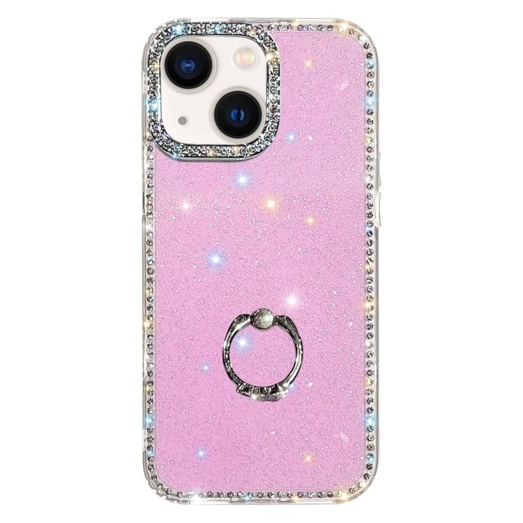 เคสโทรศัพท์ไฮบริด TPU PC IMD สองด้านประดับเพชรพร้อมที่จับแหวน สำหรับ iPhone 15 Pro Max, สำหรับ iPhone 15 Pro, สำหรับ iPhone 15, สำหรับ iPhone 14, สำหรับ iPhone 14 Pro, สำหรับ iPhone 14 Pro Max, สำหรับ iPhone 13 Pro Max, สำหรับ iPhone 13 Pro