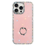 เคสโทรศัพท์ไฮบริด TPU PC IMD สองด้านประดับเพชรพร้อมที่จับแหวน สำหรับ iPhone 15 Pro Max, สำหรับ iPhone 15 Pro, สำหรับ iPhone 15, สำหรับ iPhone 14, สำหรับ iPhone 14 Pro, สำหรับ iPhone 14 Pro Max, สำหรับ iPhone 13 Pro Max, สำหรับ iPhone 13 Pro
