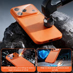 เคสโทรศัพท์ไฮบริด TPU อะคริลิกด้านพร้อมฟิล์มเลนส์ สำหรับ iPhone 17 Pro Max, สำหรับ iPhone 17 Pro