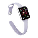 สายรัดนาฬิกาซิลิโคนหัวเข็มขัดกลับเอวเล็ก xDfind สำหรับ Apple Watch 38 / 40 / 41 / S11 42 มม.