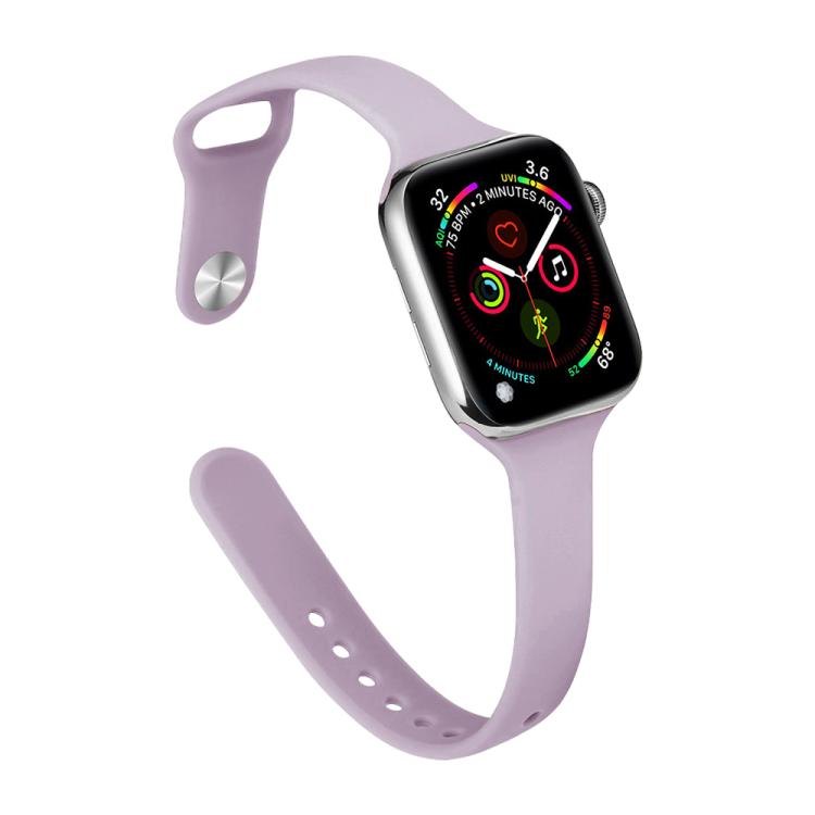 สายรัดนาฬิกาซิลิโคนหัวเข็มขัดกลับเอวเล็ก xDfind สำหรับ Apple Watch 38 / 40 / 41 / S11 42 มม.
