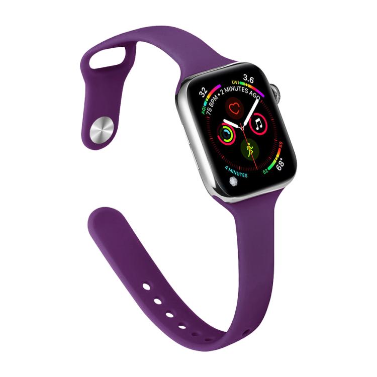 สายรัดนาฬิกาซิลิโคนหัวเข็มขัดกลับเอวเล็ก xDfind สำหรับ Apple Watch 38 / 40 / 41 / S11 42 มม.
