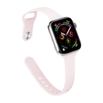 สายรัดนาฬิกาซิลิโคนหัวเข็มขัดกลับเอวเล็ก xDfind สำหรับ Apple Watch 38 / 40 / 41 / S11 42 มม.
