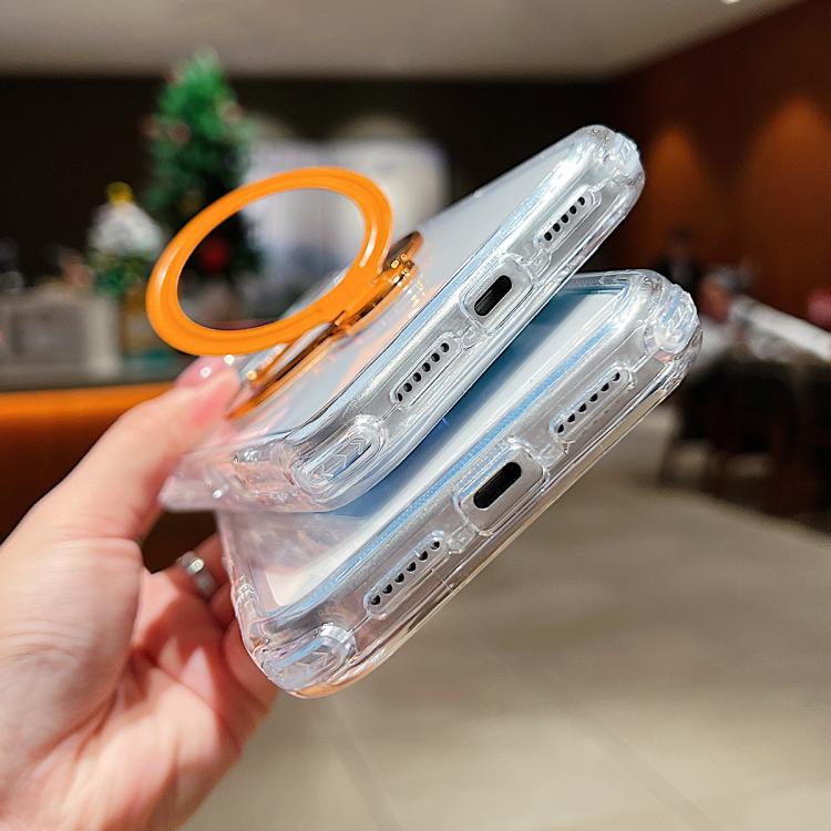 เคสโทรศัพท์แม่เหล็กพร้อมที่จับหมุนโลหะใส สำหรับ iPhone 17 Pro Max, สำหรับ iPhone 17 Pro