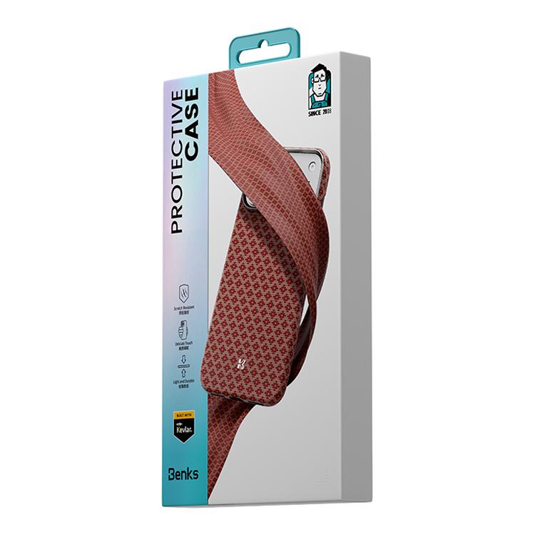 เคสโทรศัพท์แม่เหล็กกันกระแทกลายเพชร Kevlar Benks Y3 สำหรับ iPhone 17 Pro Max, สำหรับ iPhone 17 Pro