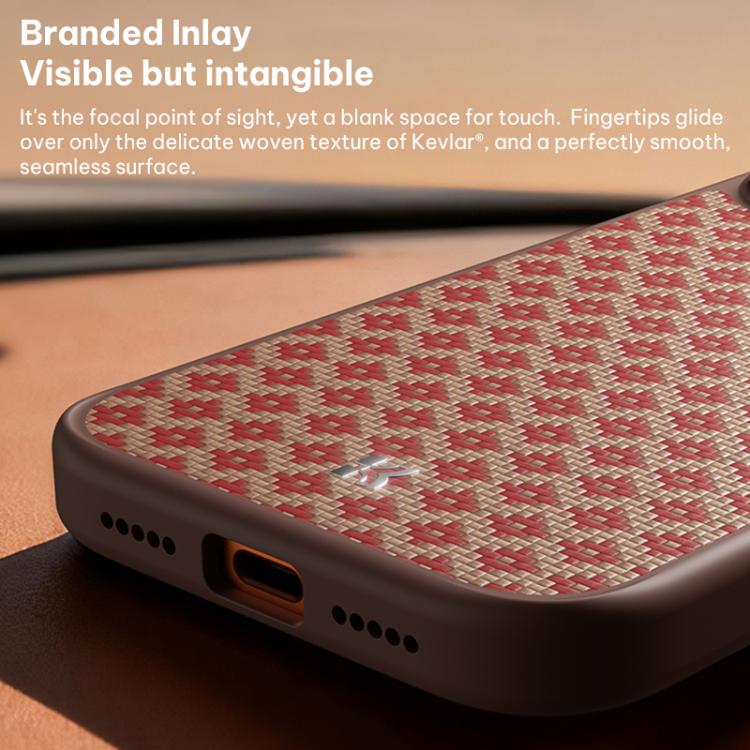 เคสโทรศัพท์แม่เหล็กกันกระแทกลายเพชร Kevlar Benks Y3 สำหรับ iPhone 17 Pro Max, สำหรับ iPhone 17 Pro