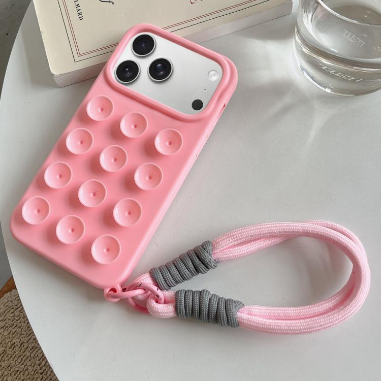 เคสโทรศัพท์ซิลิโคนแบบถ้วยดูดง่ายพร้อมสายคล้อง สำหรับ iPhone 17 Pro Max, สำหรับ iPhone 17 Pro, สำหรับ iPhone 17, สำหรับ iPhone Air, สำหรับ iPhone 16 Pro Max, สำหรับ iPhone 16 Pro, สำหรับ iPhone 16 Plus, สำหรับ iPhone 16