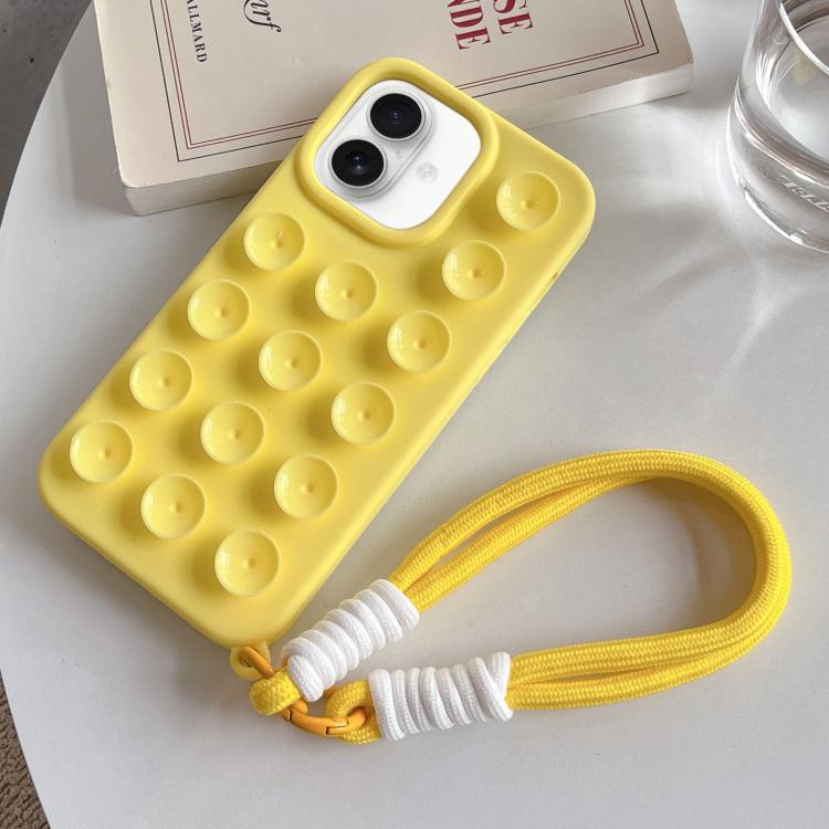 เคสโทรศัพท์ซิลิโคนแบบถ้วยดูดง่ายพร้อมสายคล้อง สำหรับ iPhone 17 Pro Max, สำหรับ iPhone 17 Pro, สำหรับ iPhone 17, สำหรับ iPhone Air, สำหรับ iPhone 16 Pro Max, สำหรับ iPhone 16 Pro, สำหรับ iPhone 16 Plus, สำหรับ iPhone 16