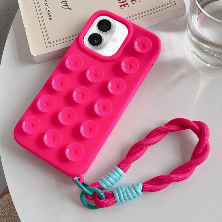เคสโทรศัพท์ซิลิโคนแบบถ้วยดูดง่ายพร้อมสายคล้อง สำหรับ iPhone 17 Pro Max, สำหรับ iPhone 17 Pro, สำหรับ iPhone 17, สำหรับ iPhone Air, สำหรับ iPhone 16 Pro Max, สำหรับ iPhone 16 Pro, สำหรับ iPhone 16 Plus, สำหรับ iPhone 16