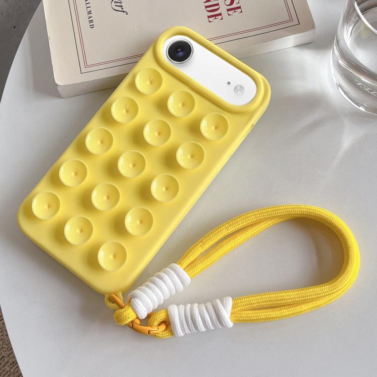 เคสโทรศัพท์ซิลิโคนแบบถ้วยดูดง่ายพร้อมสายคล้อง สำหรับ iPhone 17 Pro Max, สำหรับ iPhone 17 Pro, สำหรับ iPhone 17, สำหรับ iPhone Air, สำหรับ iPhone 16 Pro Max, สำหรับ iPhone 16 Pro, สำหรับ iPhone 16 Plus, สำหรับ iPhone 16