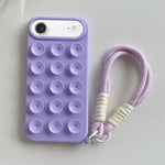 เคสโทรศัพท์ซิลิโคนแบบถ้วยดูดง่ายพร้อมสายคล้อง สำหรับ iPhone 17 Pro Max, สำหรับ iPhone 17 Pro, สำหรับ iPhone 17, สำหรับ iPhone Air, สำหรับ iPhone 16 Pro Max, สำหรับ iPhone 16 Pro, สำหรับ iPhone 16 Plus, สำหรับ iPhone 16