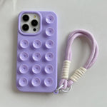 เคสโทรศัพท์ซิลิโคนแบบถ้วยดูดง่ายพร้อมสายคล้อง สำหรับ iPhone 17 Pro Max, สำหรับ iPhone 17 Pro, สำหรับ iPhone 17, สำหรับ iPhone Air, สำหรับ iPhone 16 Pro Max, สำหรับ iPhone 16 Pro, สำหรับ iPhone 16 Plus, สำหรับ iPhone 16